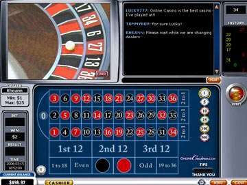 Live Roulette