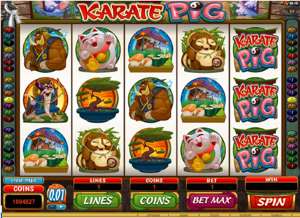 Karate-Pig-Slot
