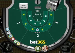 bet365 baccarat