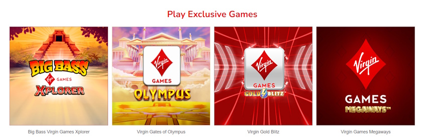 virgin exclusive games
